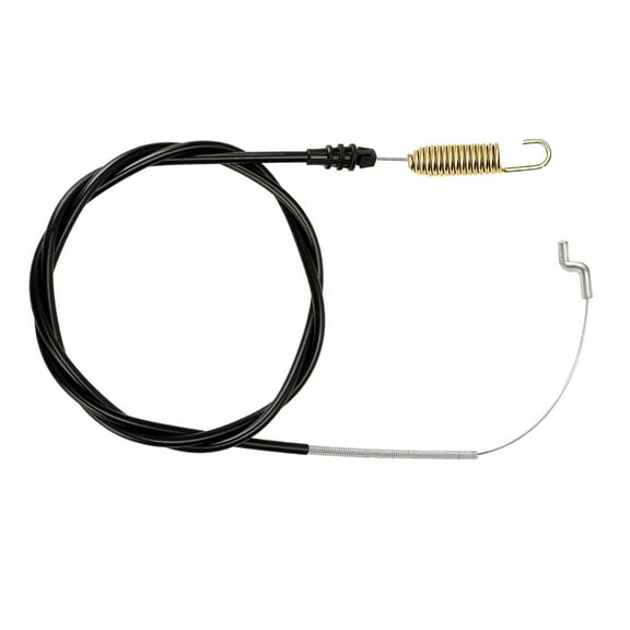 Industrial Grade Mower Drive System Cable Z Bend Spring Ends 68 Inch Metal Cores