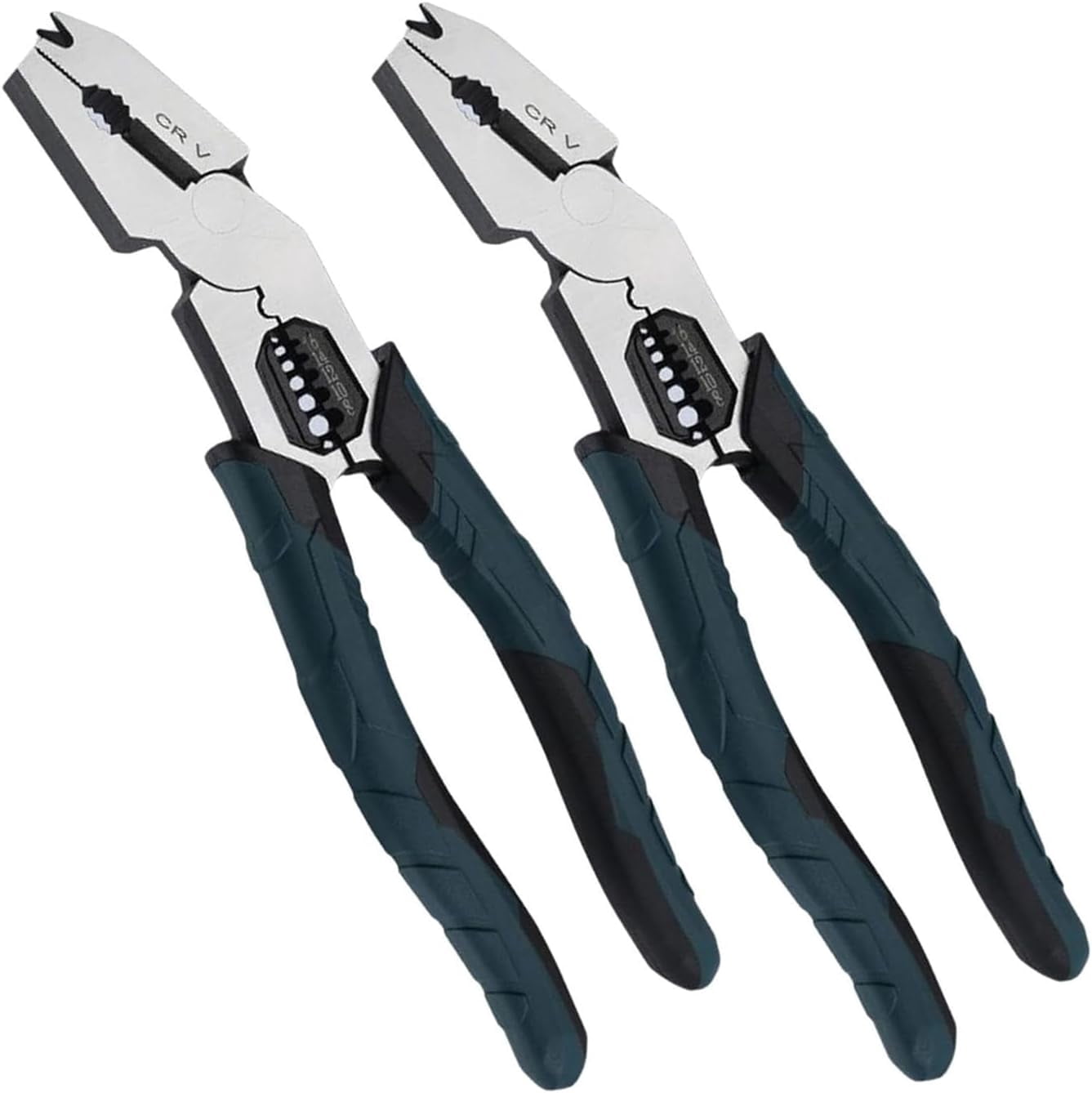 Industrial-Grade Multi-Function Cutting Pliers, 9-in-1 Multi-Functional Pliers Nail Puller/Wire Cutter/Crimper—Compound Action Leverage Design, Suitable for Home Repairs or Outdoor Work(2)