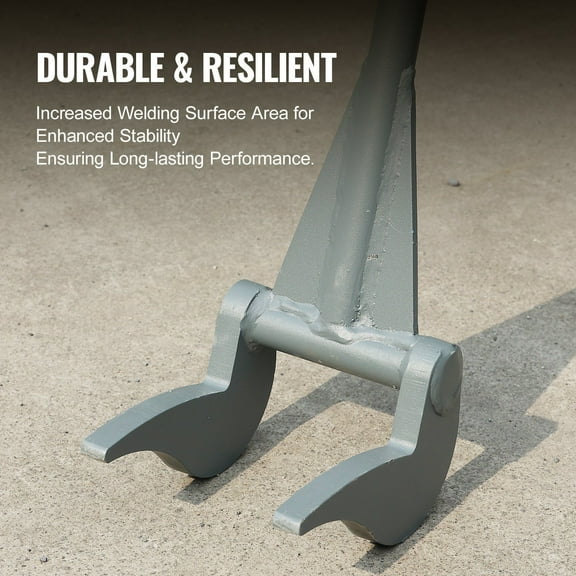 Industrial Grade Pallet Breaker, 50-Inch Carbon Steel Handle, 2000 lbs Weight Capacity for Deck Demolition