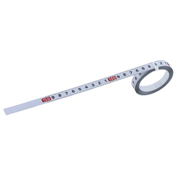 ifundom Peel and Stick Ruler Tape Assorted Color Plastic Adhesive Measuring Tool