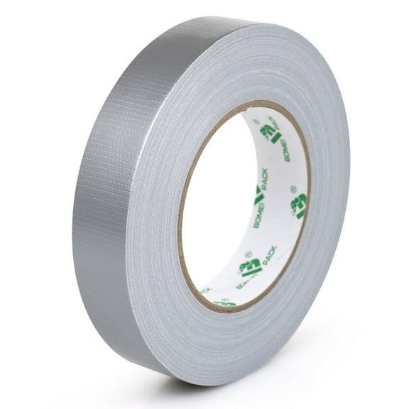 Industrial Grade Silver Duct Tape, 1 inch x 60 yds, HeavyDuty, Flexible, No Residue, All-Weather Waterproof Tape, UV Resistant for Crafts & Home Improvement