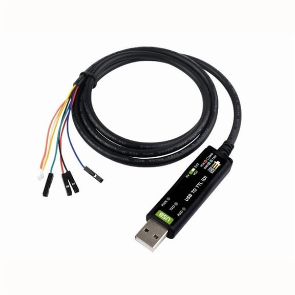 Industrial Grade USB to TTL Serial Cable 4PIN Loose Head Interface FT232RNL Protection Circuit