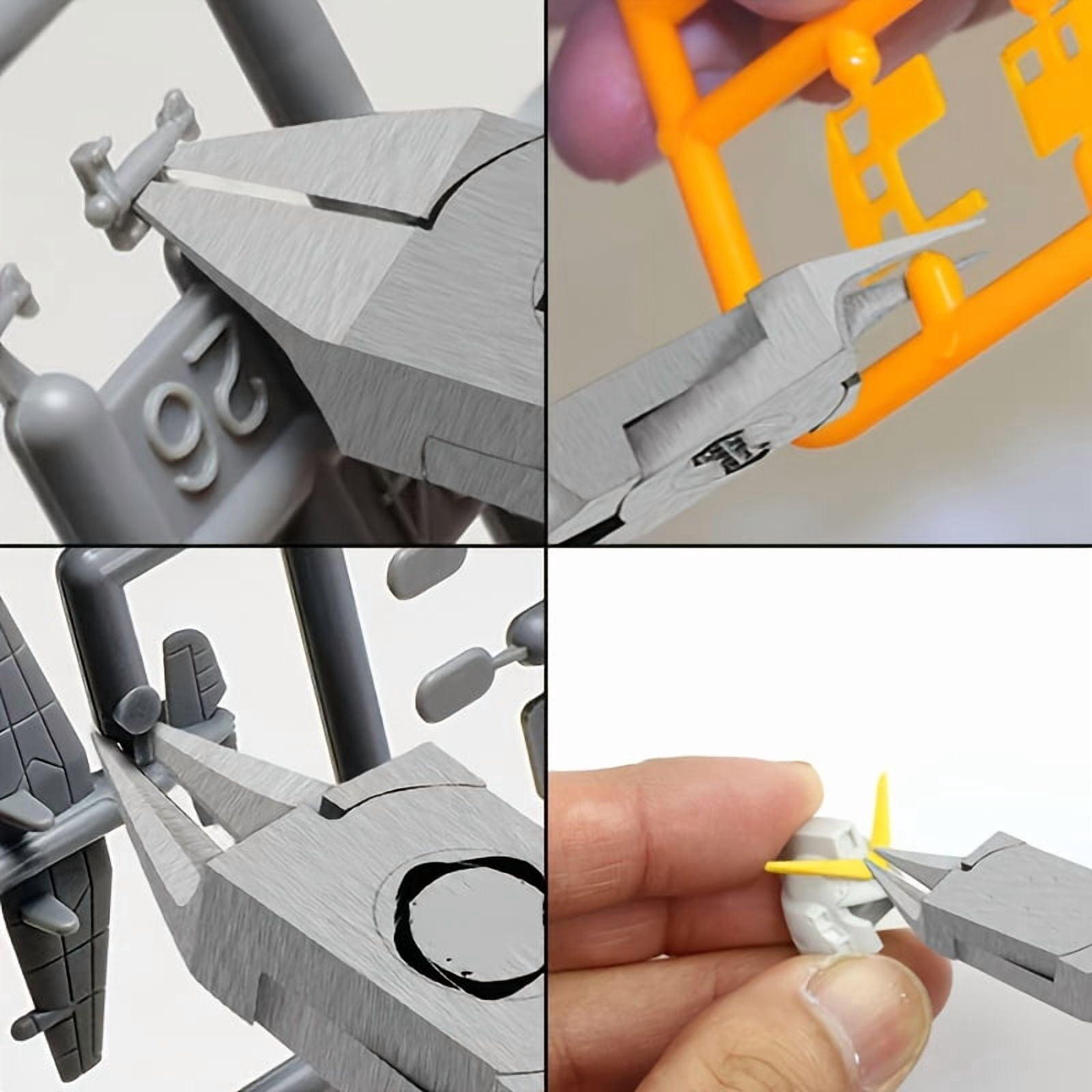 [Industrial Grade|Ultra-Thin] Industrial Grade 5" Ultra-Thin Flush Cutter | Sharp & Wear-Resistant Diagonal Pliers | Wire Cutters for Cable Ties