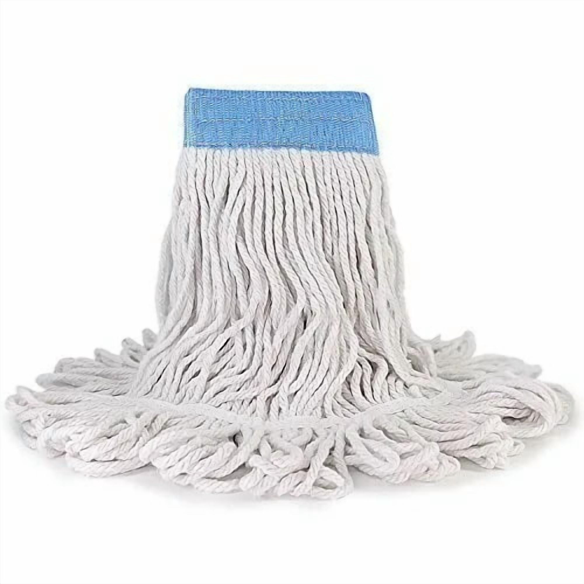 String Refills Industrial Grade White Wringer Mop Head Refill Heavy Duty Loop End ...