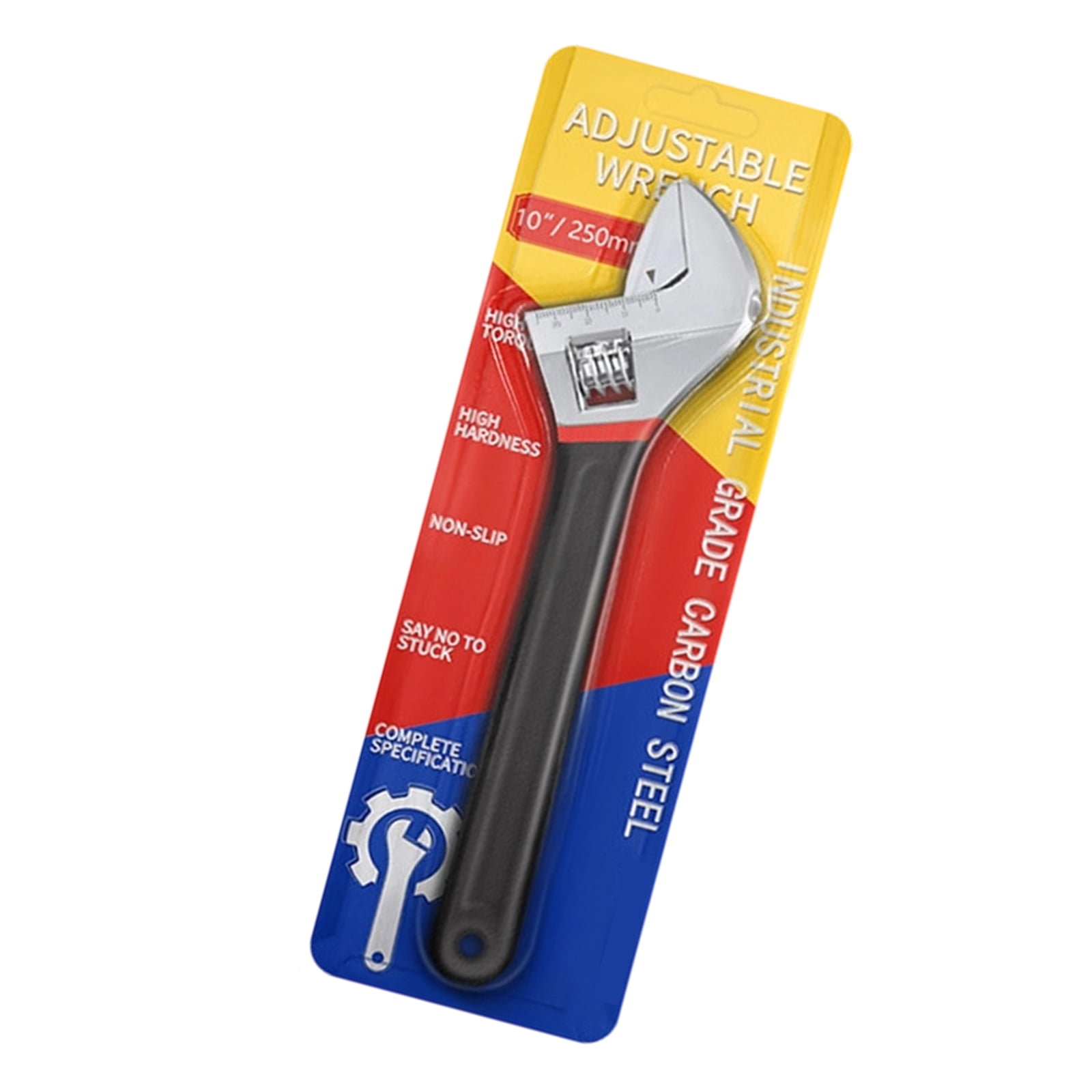 Industrial Grades Adjustable Wrench High Carbon Steel for High Hardness and Enhancing Durability in Demanding Applications Featuring Accuracy Adjustment