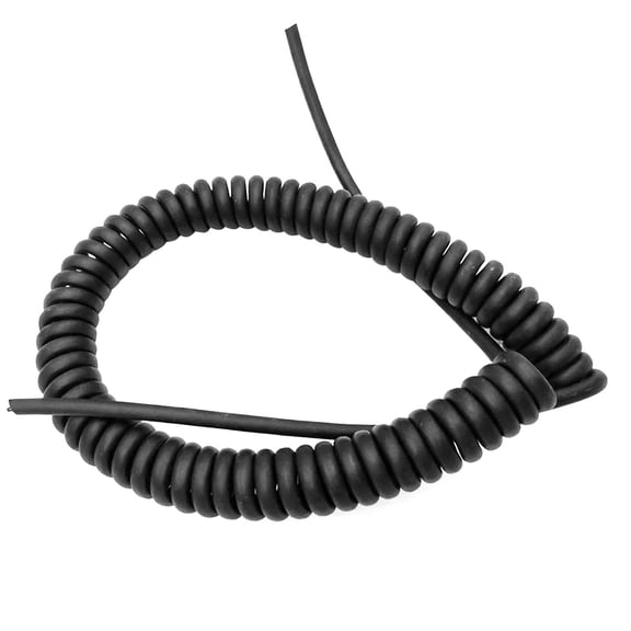 Industrial Grades Retractable 4 Conductor Coiled Cable 18AWG Stretchable Wire Shrinkable Cable Power Extension Cord