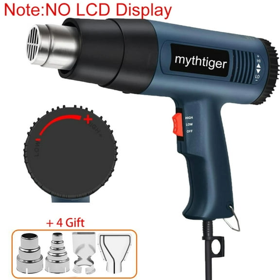Industrial Hair Dryer Heat Gun 2000W Hot Air Gun Air Dryer For Soldering Thermal Blower Soldering Station Shrink Wrapping Tools