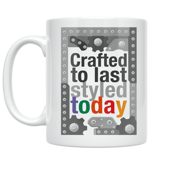 Industrial Home Decor Inspired - Modern Design Enthusiast - 11 oz Ceramic Coffee Mug