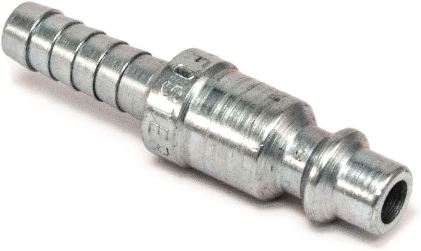 Industrial Interchange Air Fitting, QuickConnect Plug, 1/4" Coupling X