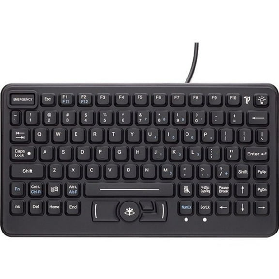 Industrial Keyboard with Emergency Key