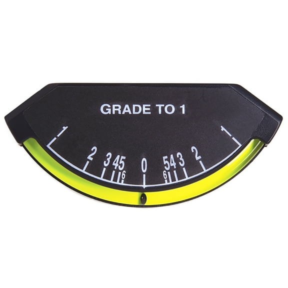 Industrial Lev-o-Gage Sr (Grade-to-1 Model). - Glass Tube Inclinometer