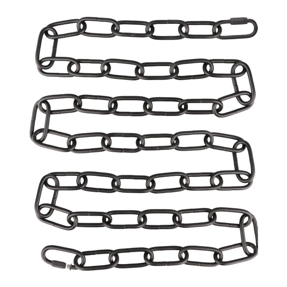 Industrial Light Fixture Chain Metal Pendant Chandelier Chain Adjustable Extension Chain With Connection Locks