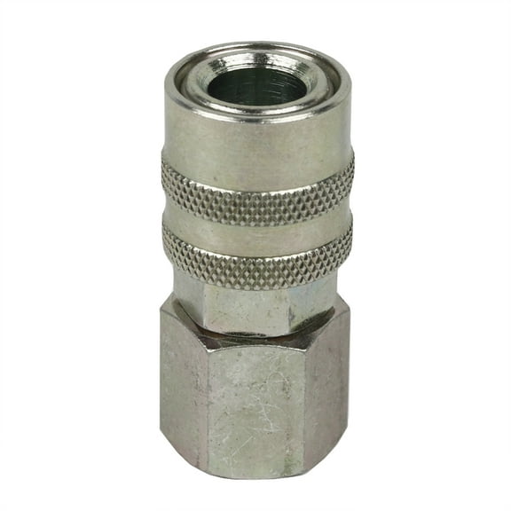 Industrial M Type 3/8" Female NPT Socket 1/4" Basic Flow Size Coupler Steel