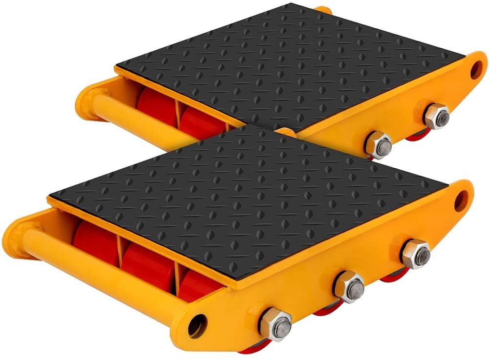 Rotrollers Industrial Machinery Mover Machine Dolly Skate with Anti-Skid Belt,15T ...