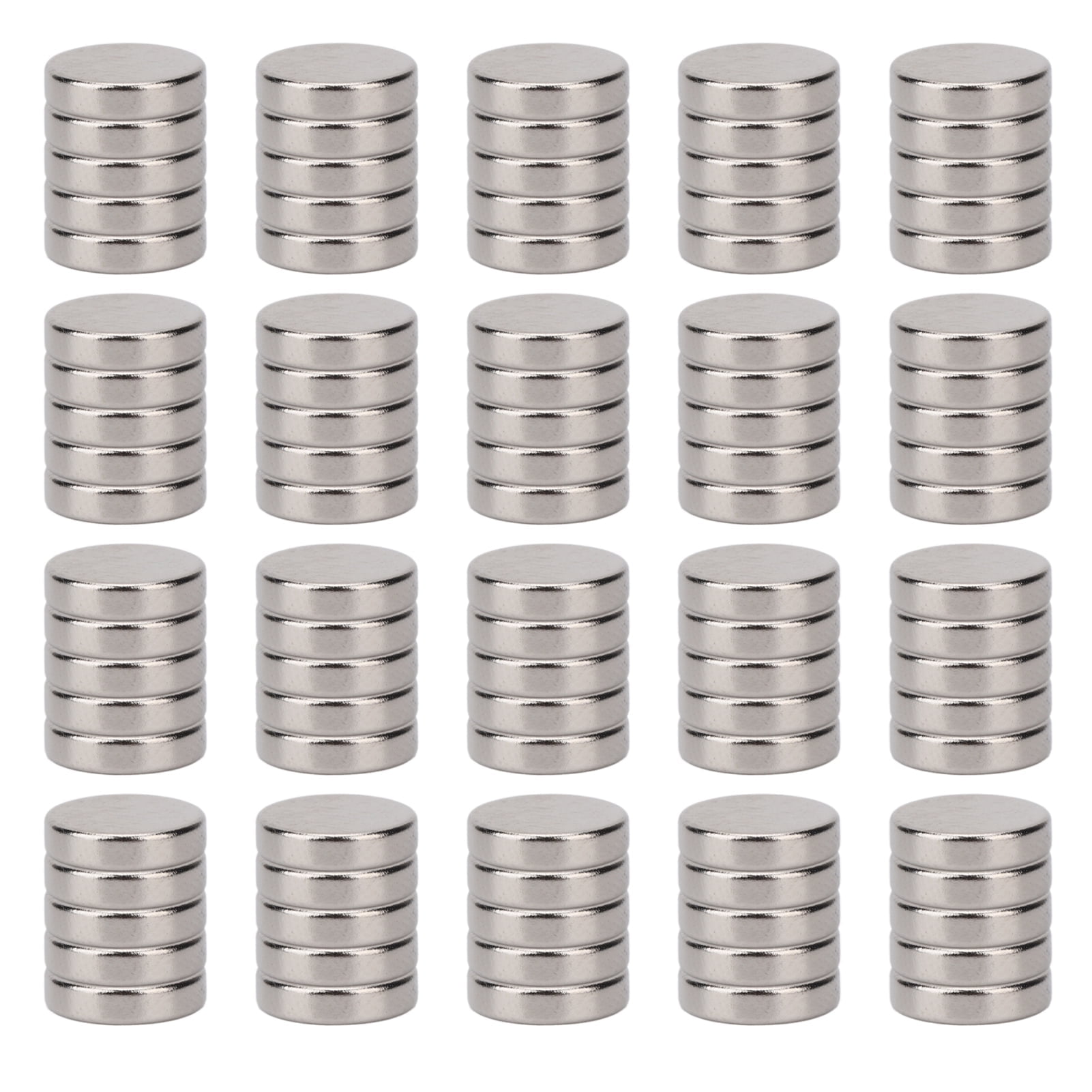 Industrial Magnets, 100PCS Super Strong Neodymium Magnets For Daily Life 8 X 2mm / 0.3 X 0.08in
