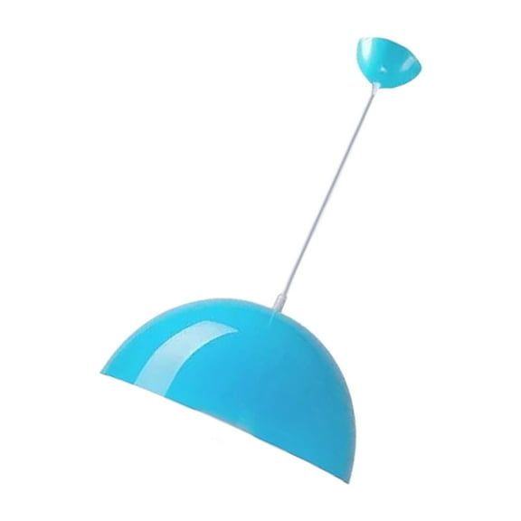 Industrial Metal Pendant Light Covers Dome Shaped Ceiling Light Shade Hanging Chandelier Lamp Shade Lighting Accessories