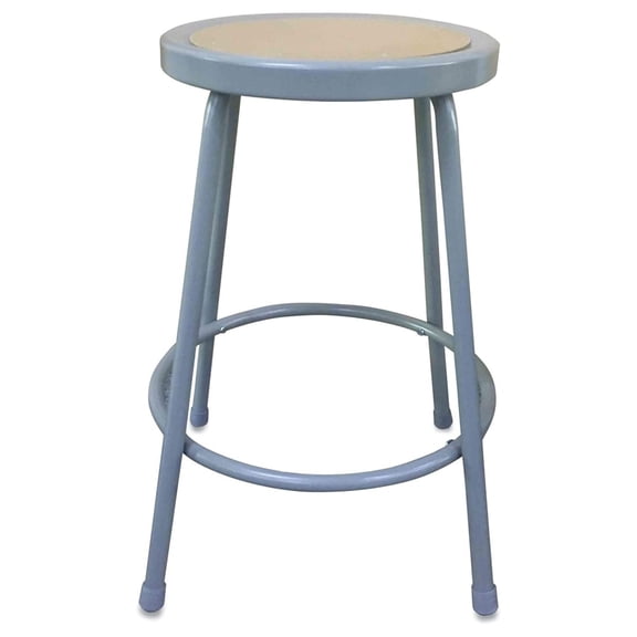 Industrial Metal Shop Stool ALEIS6624G Each