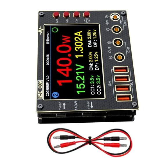 Industrial Multimeter For Electronic Diagnostics 0-40V Double Channel Measurement 0.01s Diode Scanning Capability