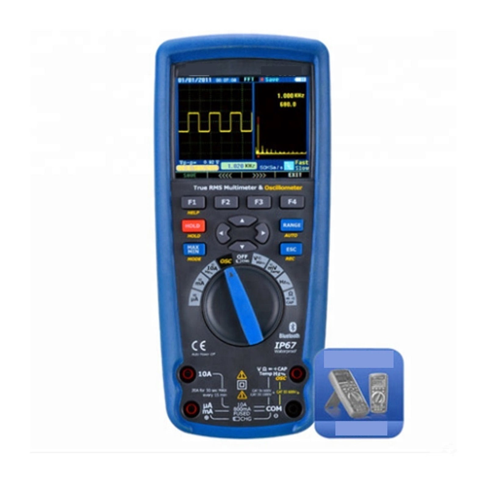 Industrial Multimeter/Oscilloscope, Industrial Multimeter/Oscilloscope With TFT Color LCD Display ,Professional Designed