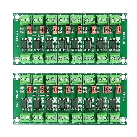 Industrial PC817 Optocoupler Isolation Board Voltages Converters Module Compatible for Microcontroller Applications