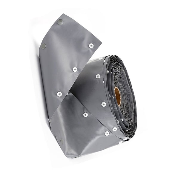 Industrial PVC Wire Management Sleeve With Snaped Button Heat Resistant Cord Covers for PElectrical Wire Daily Use