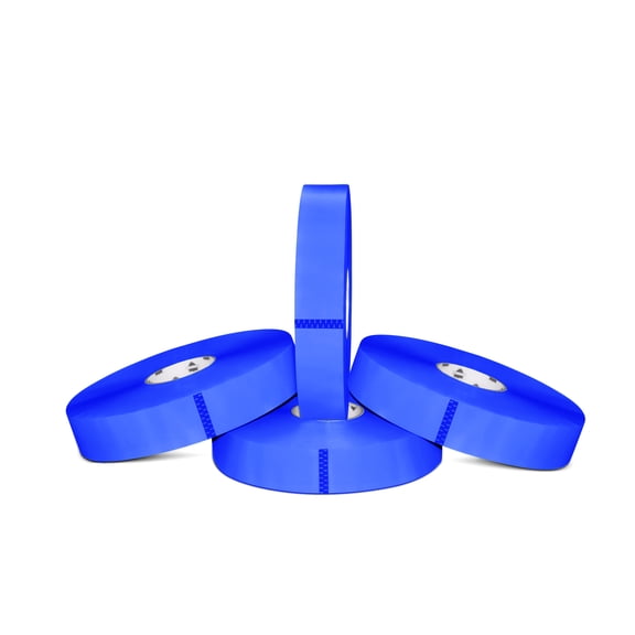 Industrial Packaging Tape, Blue Color Machine Carton Sealing Tapes, 2 Inches Wide x 1000 Yards 2.0 Mil Thick 144 Rolls