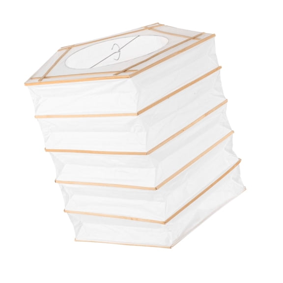 Industrial Pendant Light Shade Paper Ceiling Light Shade Cover Hanging Chandelier Lamp Shades for Living Rooms Bedrooms