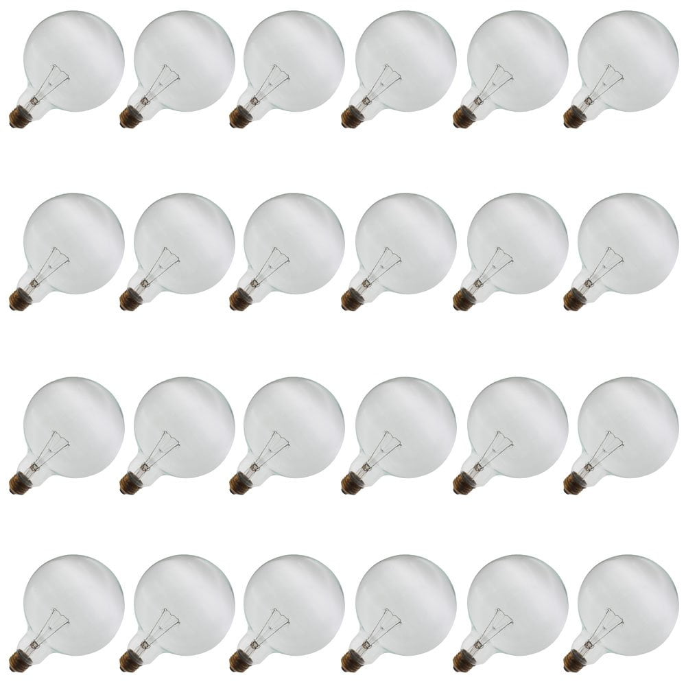 Industrial Performance 100G40KCL 130V, 100 Watt, Medium Screw (E26) Base Light Bulb (24 Bulbs)