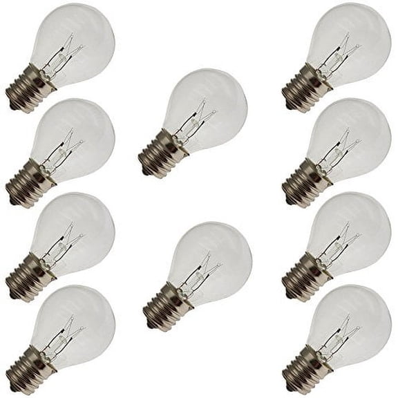Industrial Performance 10S11N 130V, 10 Watt, S11, Intermediate Screw (E17) Ba...
