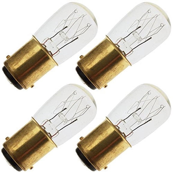 Industrial Performance 10S6/10DC 250V, 10 Watt, S6, Bayonet (BA15D) Base Ligh...