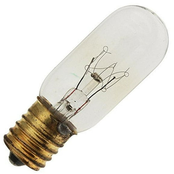 Industrial Performance 15T7N 120V, 15 Watt, T7, Intermediate Screw (E17) Base Tubular Light Bulb (1 Bulb)
