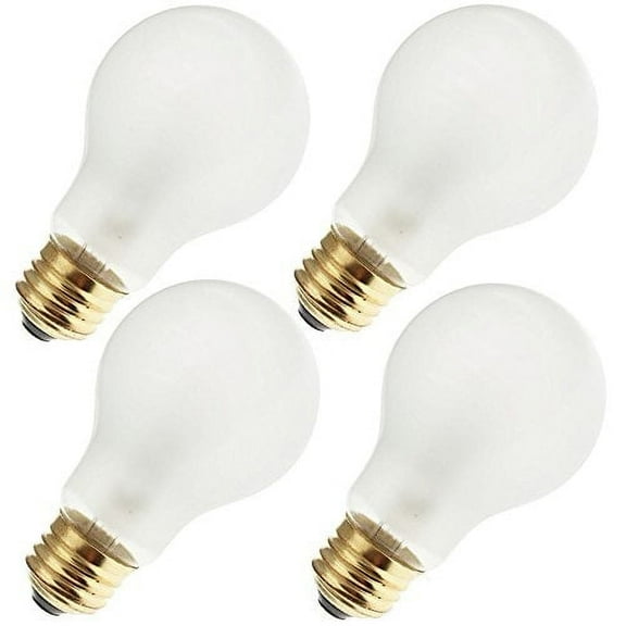 Industrial Performance 25A19 12V, 25 Watt, A19, 12 Volt, Light Bulbs, 2000 Hour Life (4 Pack)