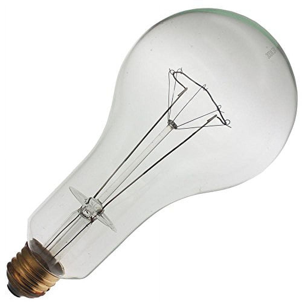 Industrial Performance 300PS30/CL 250V, 300 Watt, PS30, Medium Screw (E26) Ba...