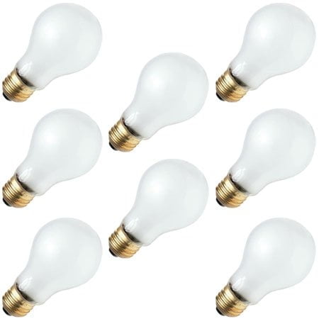 Industrial Performance 50A19 30V, 50 Watt, 30 Volts, Medium (E26), 8 Bulbs