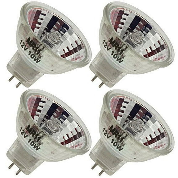 Industrial Performance JCR/M 12V 10W, 10 Watt, MR11, Bi-Pin (G4) Base Light B...