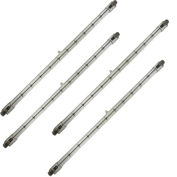 Industrial Performance Q1500T3/CL/L 130V, 1500 Watt, T3, Recessed Single Contact (R7S) Base Quartz Light Bulb (4 Bulbs)