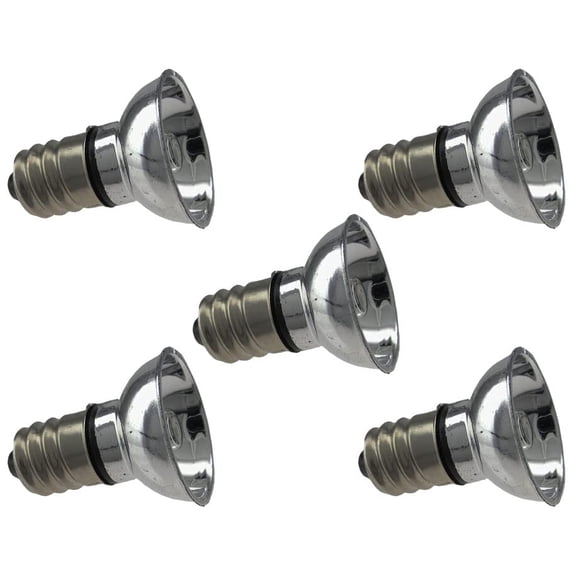 Industrial Performance Special Reflector 48RC, 2.4 Watt, 48 Volt, E12 Candelabra Base, T2 Light Bulb (5 Pack)