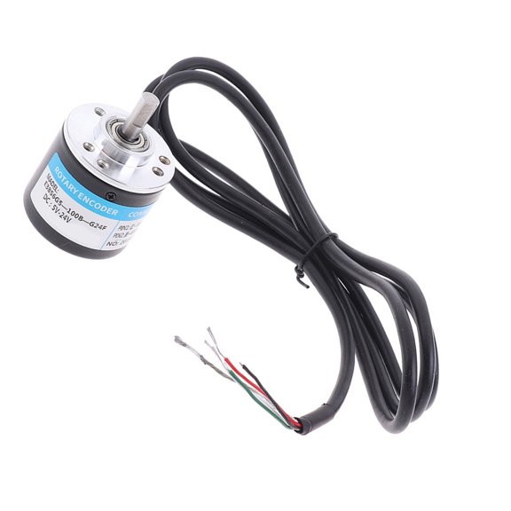Industrial Photoelectric Incremental Encoders 5-24V Compact Design For Production Line Machinery Robotic Applications