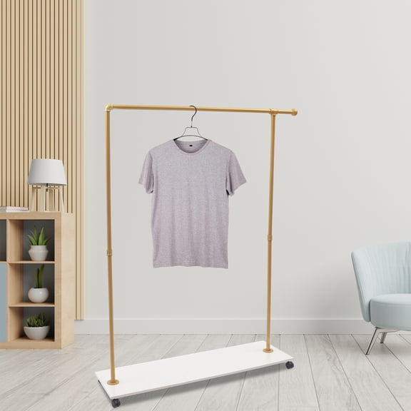 Industrial Pipe Clothes Rack Clothing Rack Garment Clothing Display Stand Rack