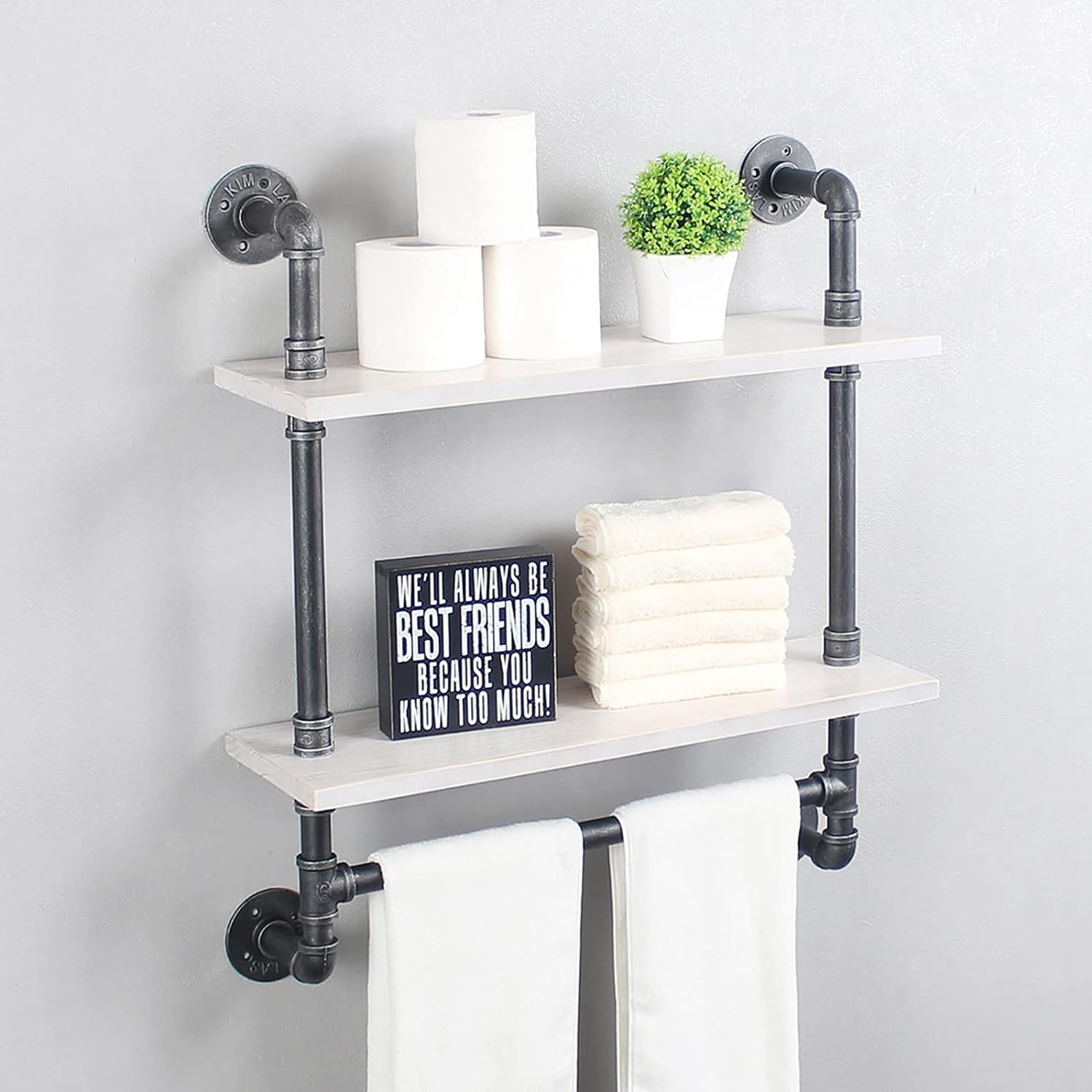 Industrial Pipe Shelving,Iron Pipe Shelves Industrial Bathroom Shelves