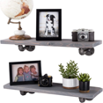 Industrial Pipe Wooden Shelves Restore by PIPE DÉCOR Premium Ponderosa