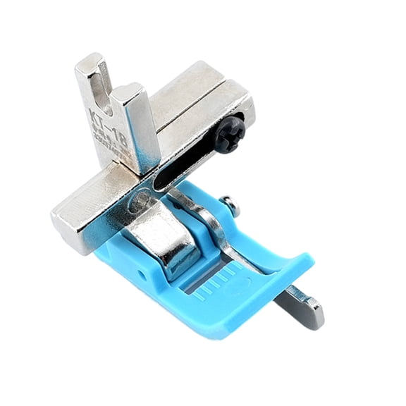 Industrial Plastic Presser Foot for Flatbed Machines Extended Base Cloth Control Sturdy Sewing Solution
