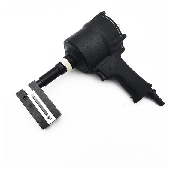 Industrial Pneumatic Punch Gun Metal Iron Plate Round Hole Punching Machine Stainless Steel Advertising Word Air Puncher 3.2-8MM ,Power Tools