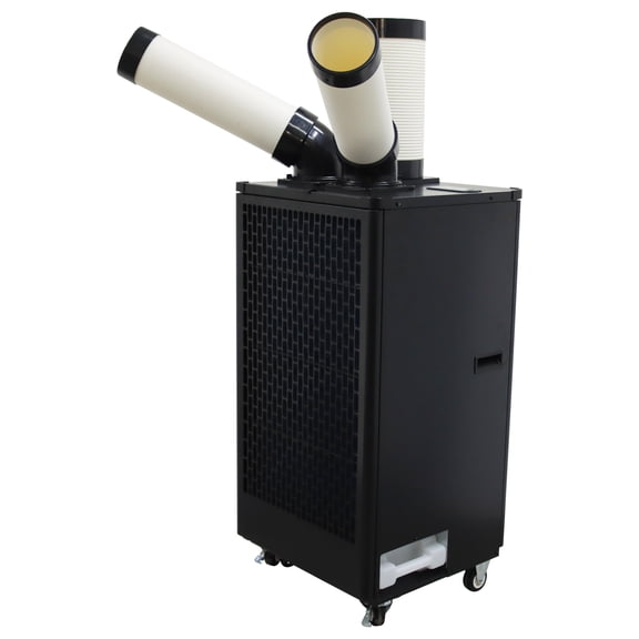 Industrial Portable Conditioner Workshop Air Cooler Commercial Aircon with Two Outlet Tubes 110V