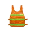 thumbnail image 1 of Industrial Premium High Visibility Fluorescent Reflective ANSI Class 2 Safety Vest One Size Fits All, 1 of 2