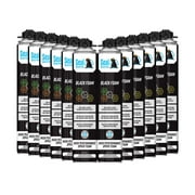 Industrial Products Seal Spray All Season Black Gun Foam - 12/23.3 OZ Cans (1 Case)