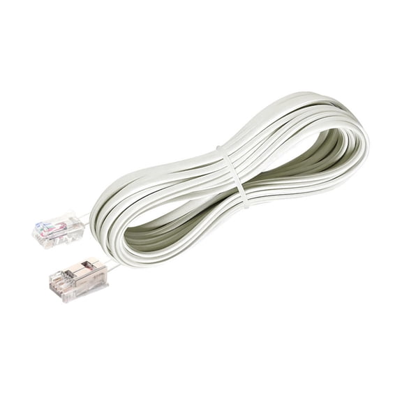 Industrial RJ12 to SDL 4P Telephone Extension Cord Copper Conductors Reliability Connectivity For Security Panel Phones