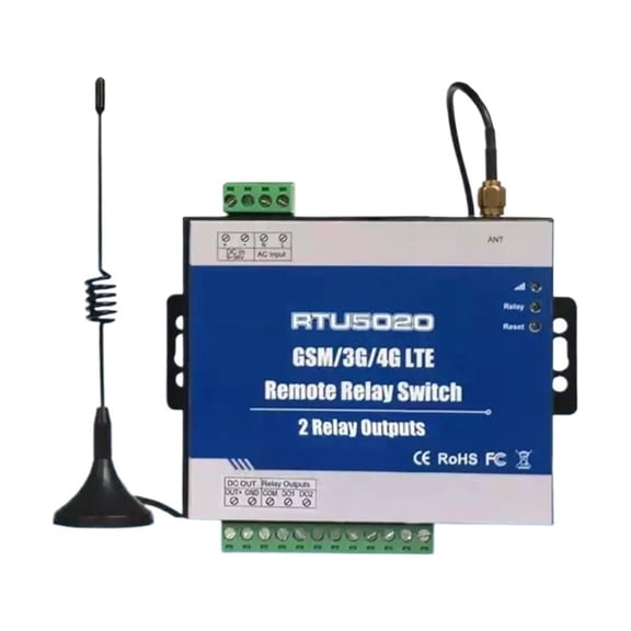 Industrial RTU Modbus TCP GSM 3G 4G SMS Remote Relay Switches Remote Controller