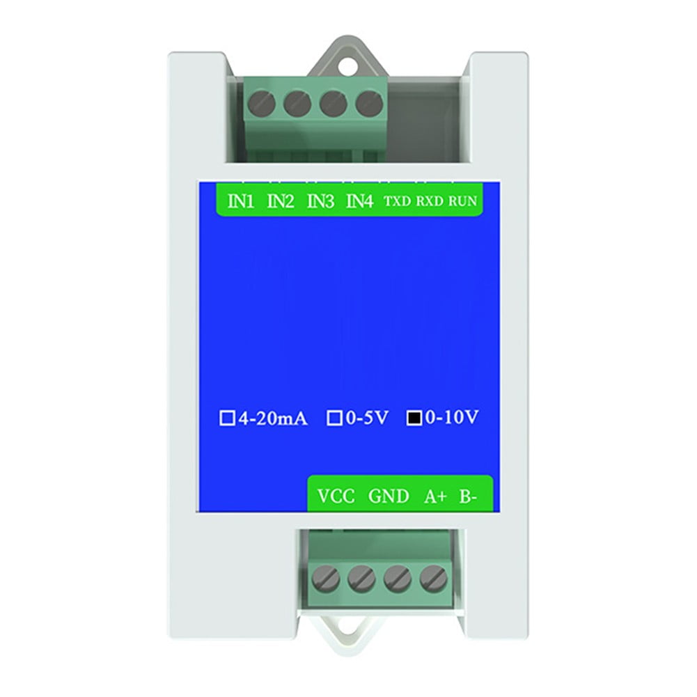 Industrial Rs485 To Analog Converter 2 Way Current Voltage Output ...