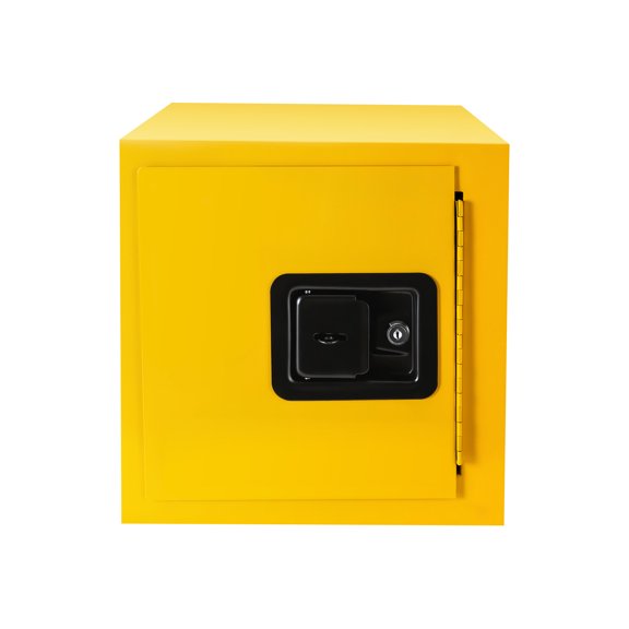 Industrial Safety Cabinet Flammable Storage 7.5L Hazardous Storage Cabinets Rust-Proof Secure Fireproof Free Yellow Explosion Proof Cabinet